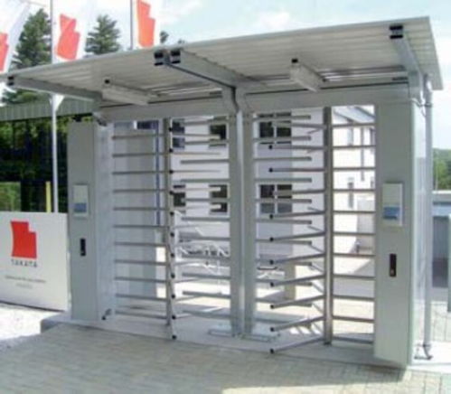 智能护栏门禁安防系统的技术研发 以漯河不锈钢全高旋转门为例